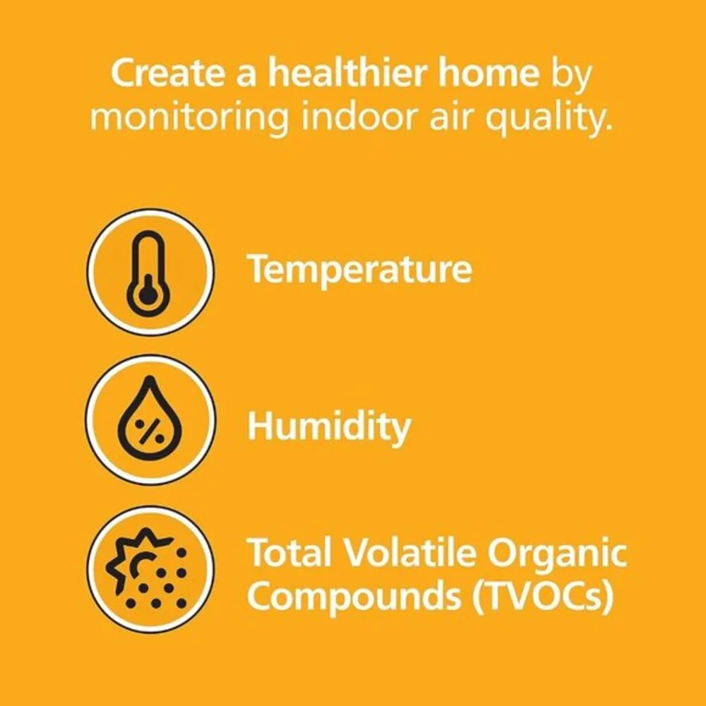 Kidde WiFi Carbon Monoxide Alarm & Indoor Air‎ Quality Monitor & Battery Backup - Picture 5 of 16